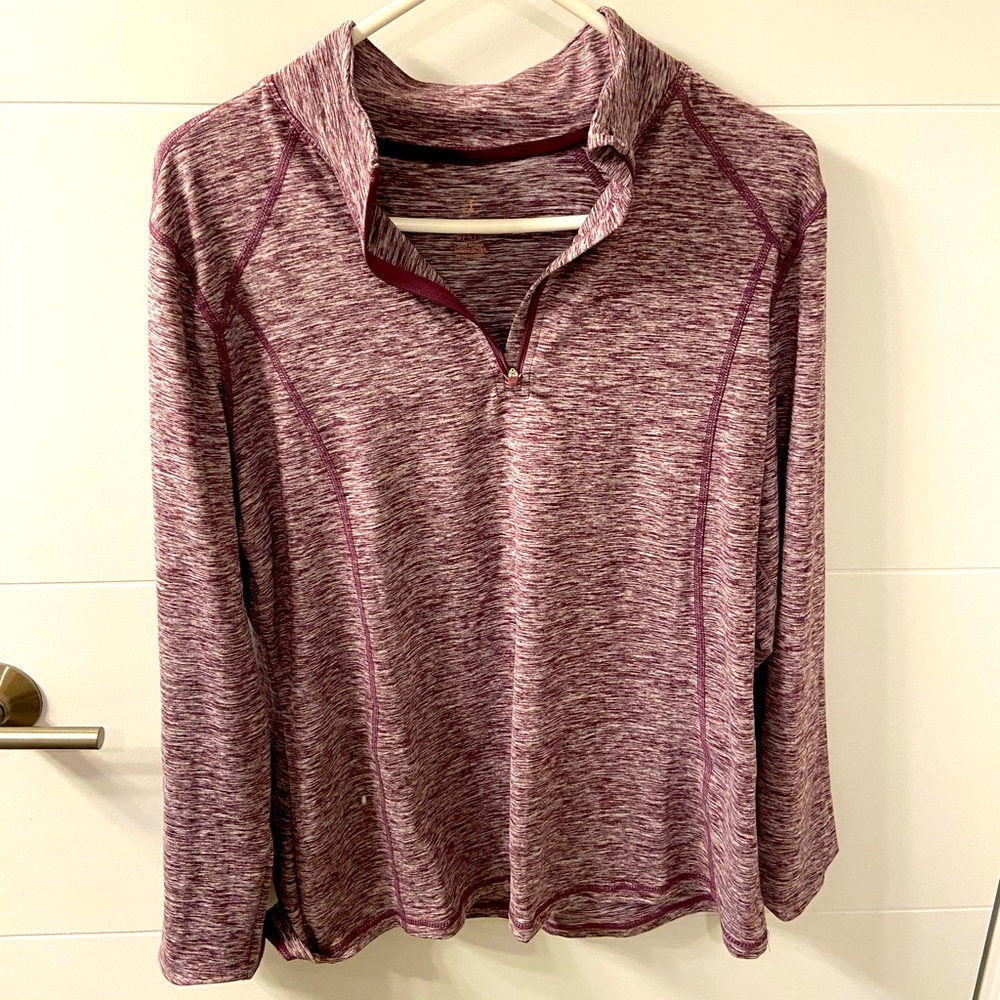 Long sleeve workout top